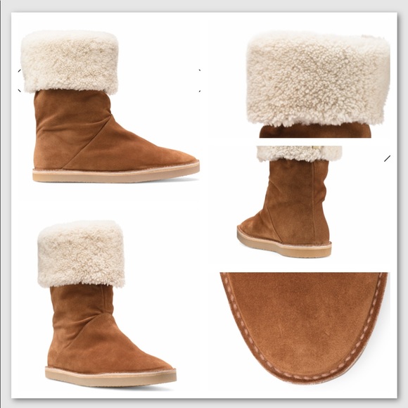 New Stuart Weitzman foldable suede boots 👢 - Picture 2 of 16